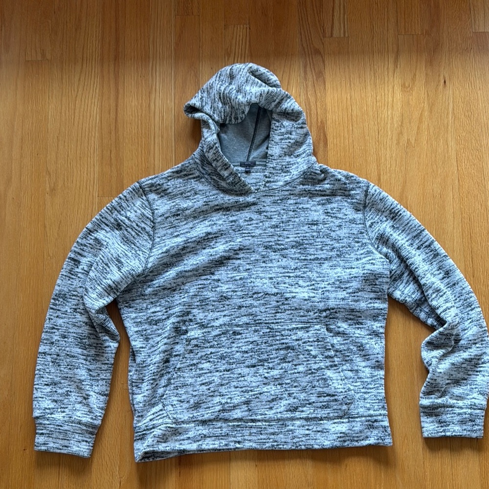 Vince Heathered Gray Men's Hoodie Sweater